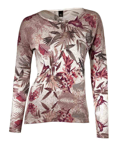 HEINE - BEST CONNECTIONS Damen Druckpullover, bunt