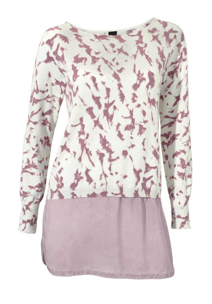 HEINE - BEST CONNECTIONS Damen 2-in-1 Pullover, rosé
