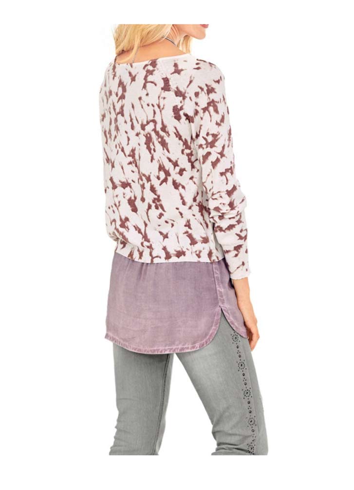 HEINE - BEST CONNECTIONS Damen 2-in-1 Pullover, rosé