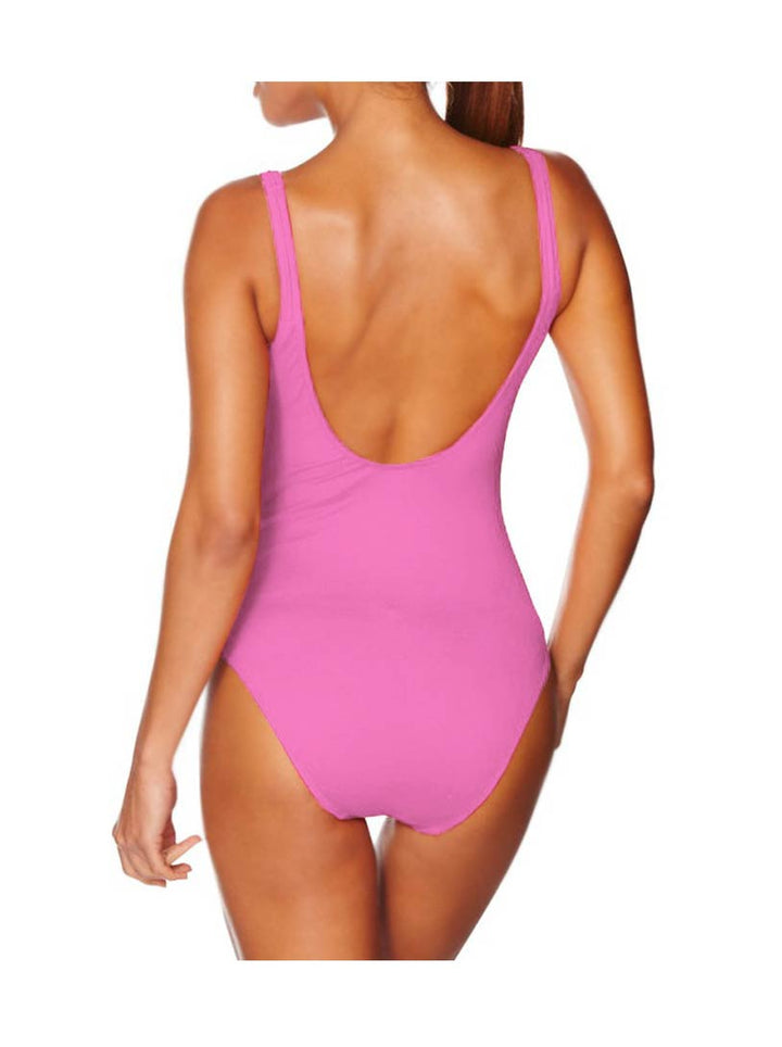 Heine Damen Optimizer-Badeanzug, rosé