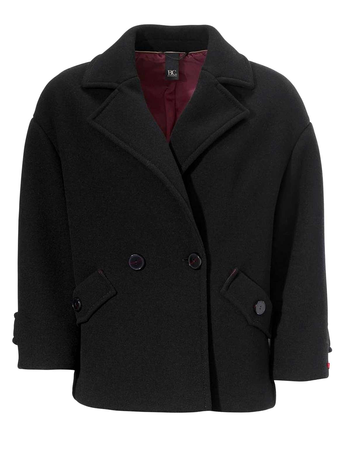Heine - Best Connections Damen Wolljacke, schwarz