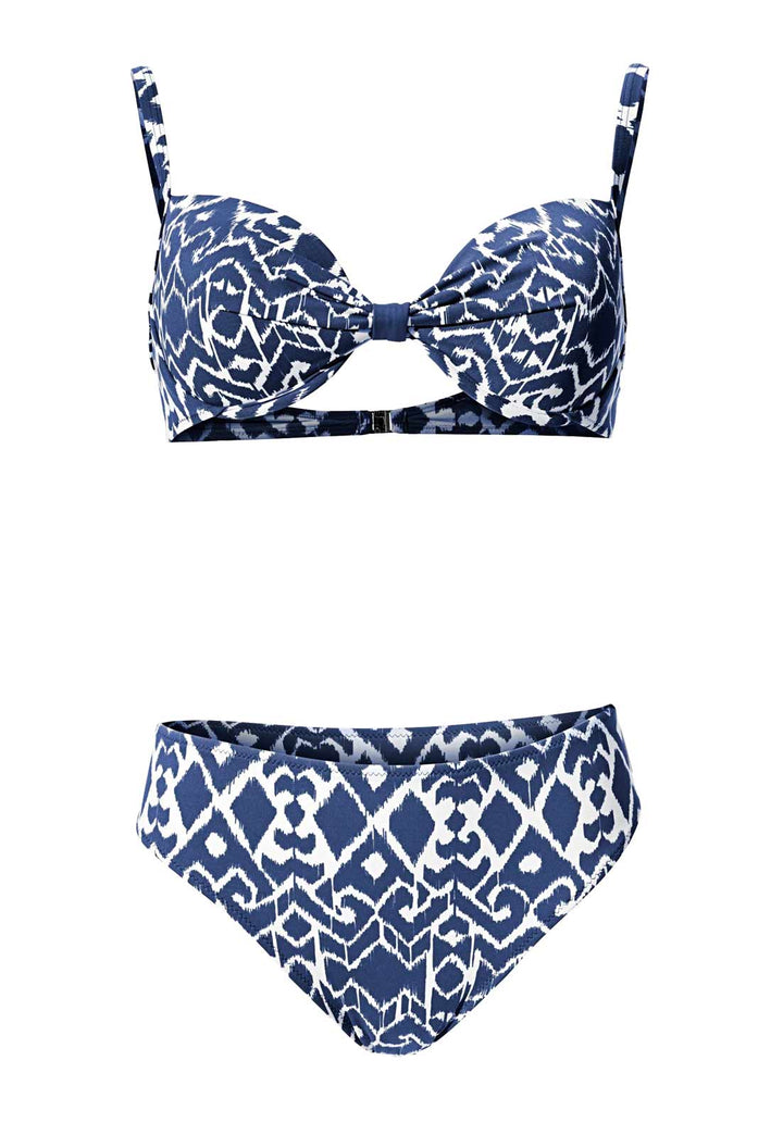 Class International Damen Optimizer-Bügelbikini, marine-weiß, E-Cup