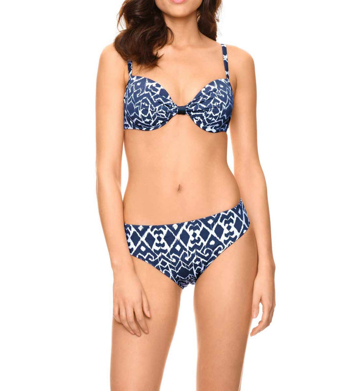 Class International Damen Optimizer-Bügelbikini, marine-weiß, E-Cup