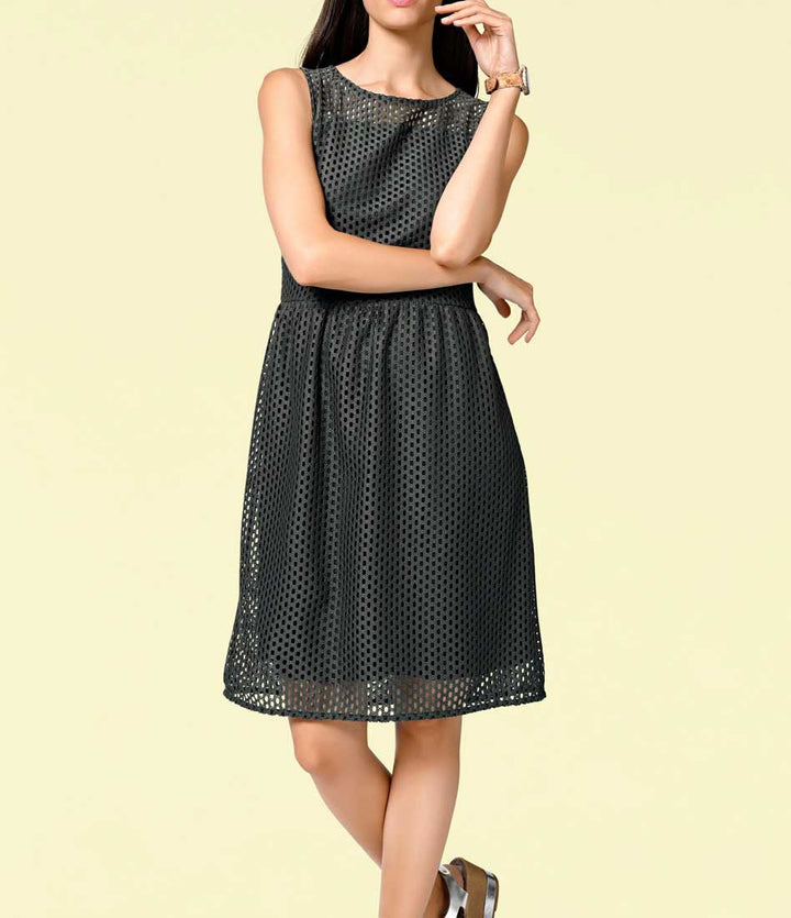 Rick Cardona Damen Designer-Kleid, khaki