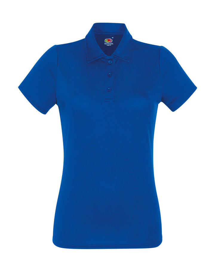 Fruit of the Loom Damen Performance Polo Lady-Fit Sport Training Shirt