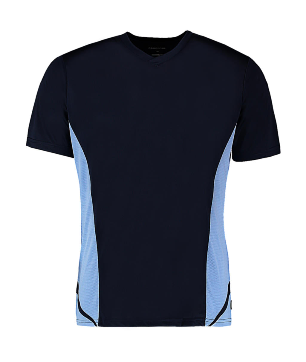 Gamegear® Cooltex® Herren Team Top Training Sport T-Shirt mit V-Ausschnitt