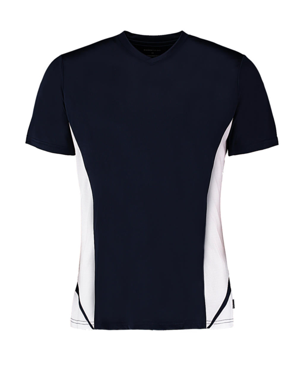 Gamegear® Cooltex® Herren Team Top Training Sport T-Shirt mit V-Ausschnitt