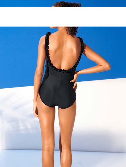 Class International Damen Optimizer-Badeanzug, schwarz