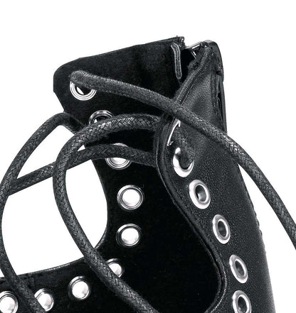 Heine Damen Ballerina, schwarz