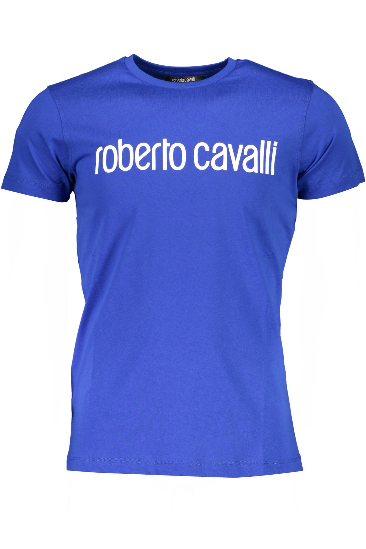 ROBERTO CAVALLI Herren T-Shirt Shirt Sweatshirt Oberteil mit Rundhalsausschnitt, kurzärmlig