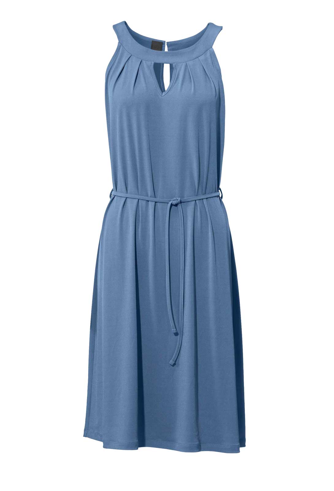 Heine - Best Connections Damen Jerseykleid, blau
