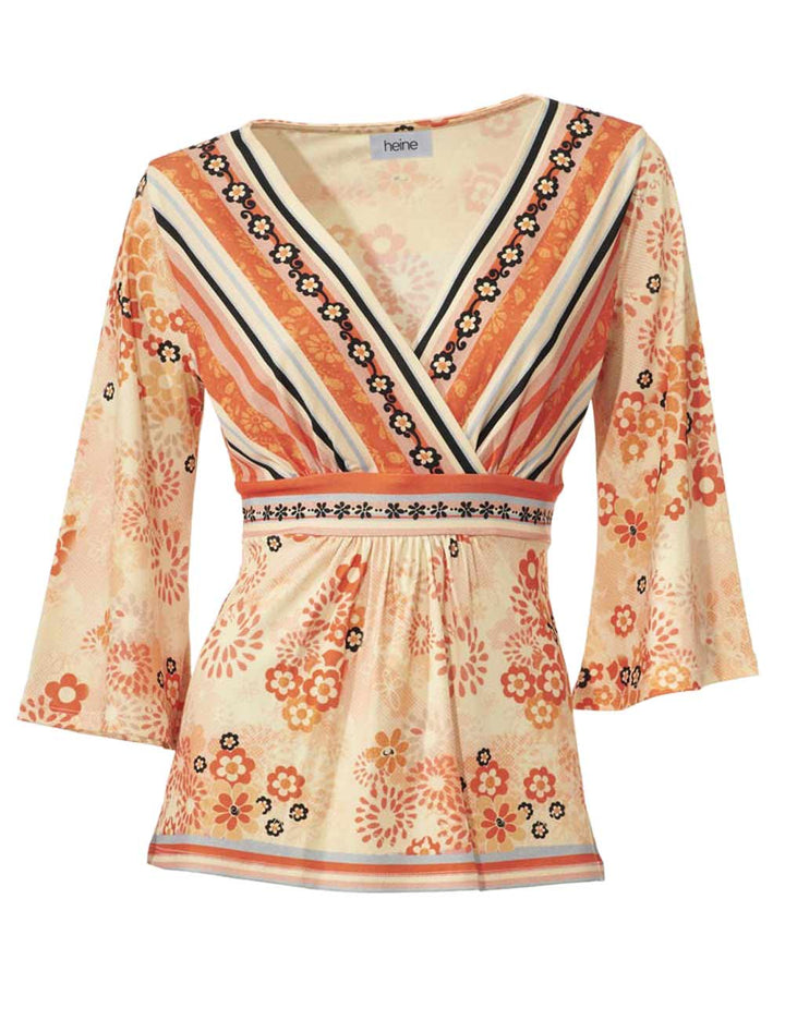 Heine Damen Druckshirt, bunt