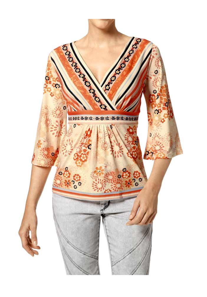 Heine Damen Druckshirt, bunt
