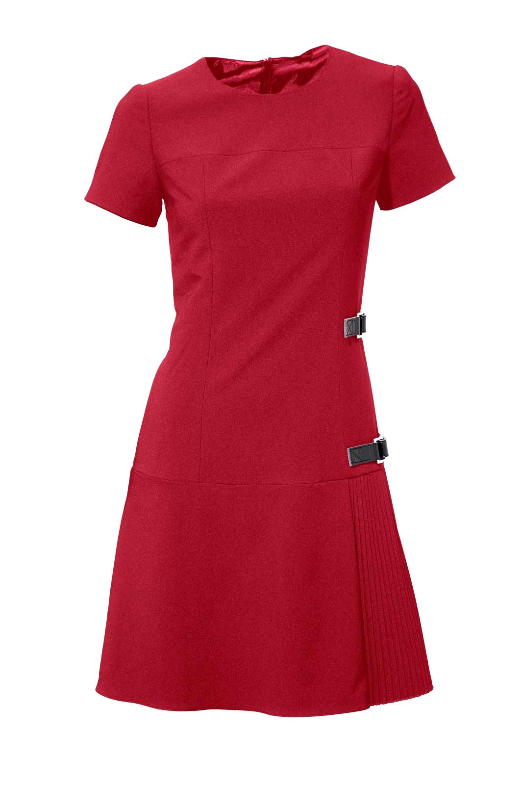 Rick Cardona Damen Designer-Etuikleid, rot