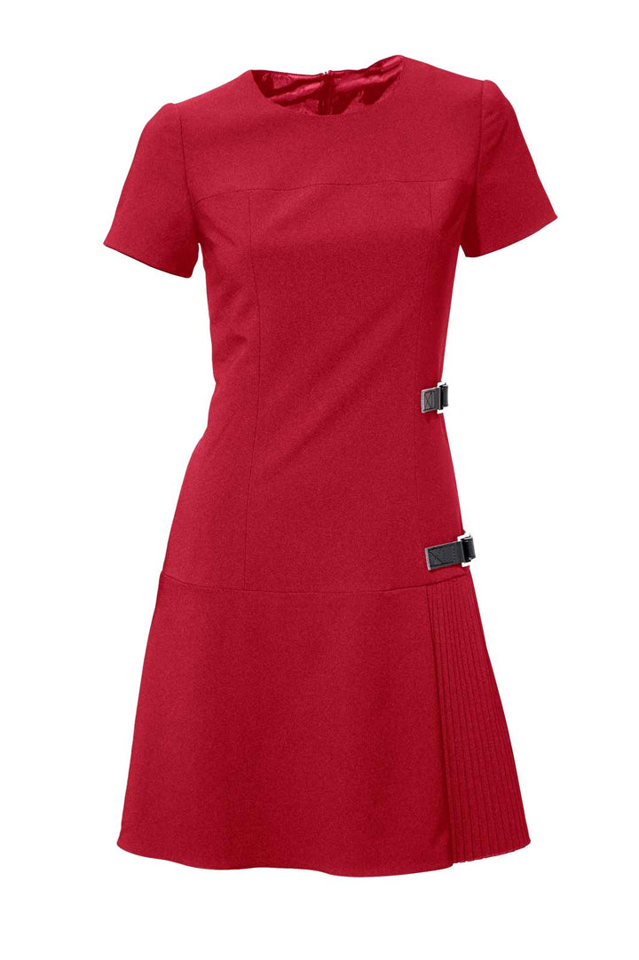 Rick Cardona Damen Designer-Etuikleid, rot