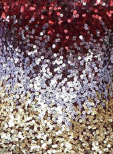 Carry Allen By Ella Singh Damen Designer-Paillettencorsage, bordeaux-bunt