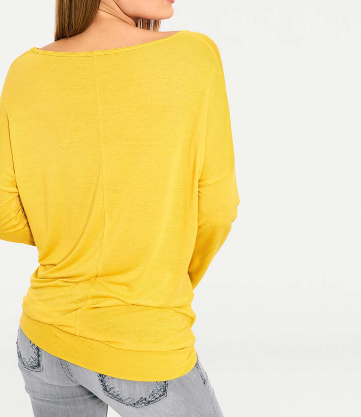 Heine - Best Connections Damen Oversized-Shirt, gelb