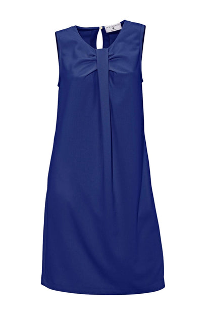 Rick Cardona Damen Designer-Etuikleid, azurblau