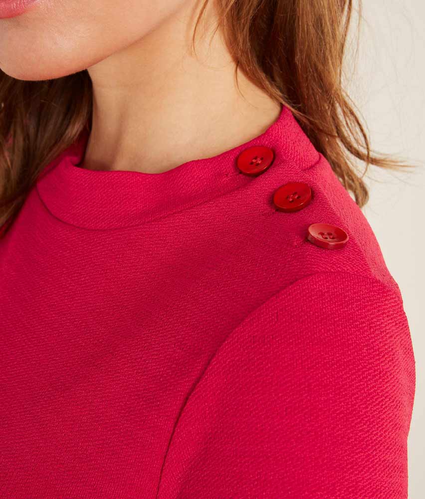 Heine Damen 2-in-1-Shirt, rot