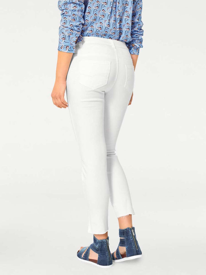 Heine - Best Connections Damen Skinny-Jeans, weiß