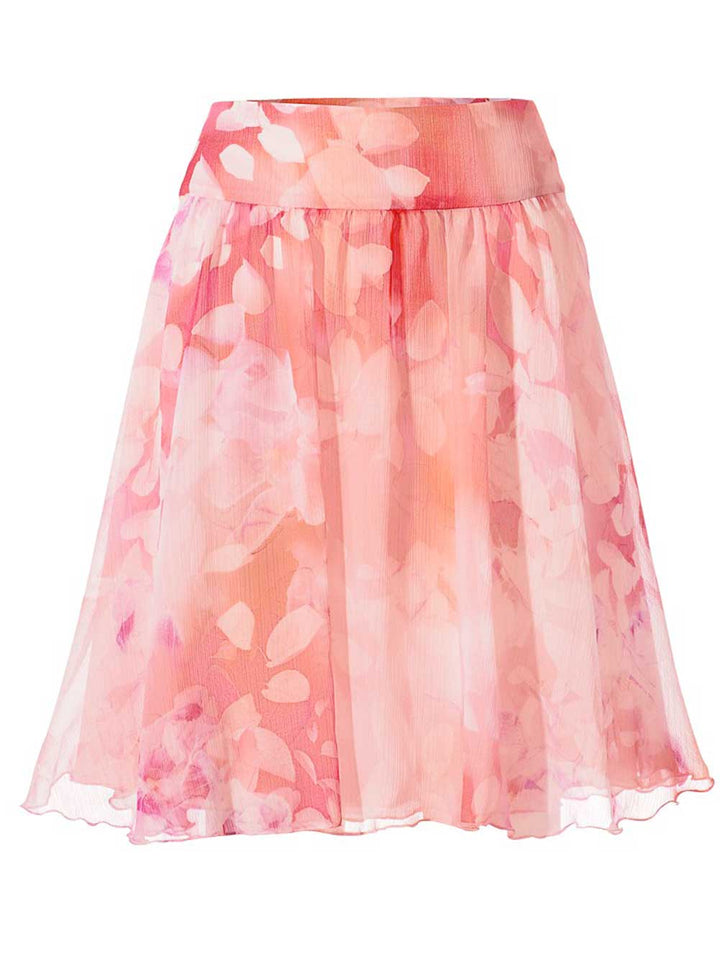 Heine Damen Chiffonrock, koralle-rosé