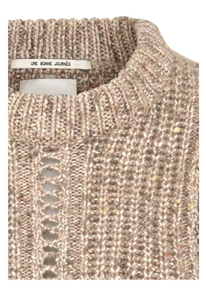 Scotch & Soda Damen Marken-Pullover, beige