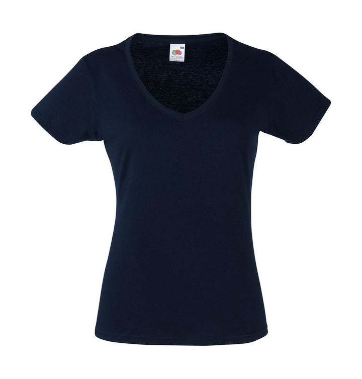 Fruit of the Loom Valueweight V-Neck T Lady-Fit Damen T-Shirt