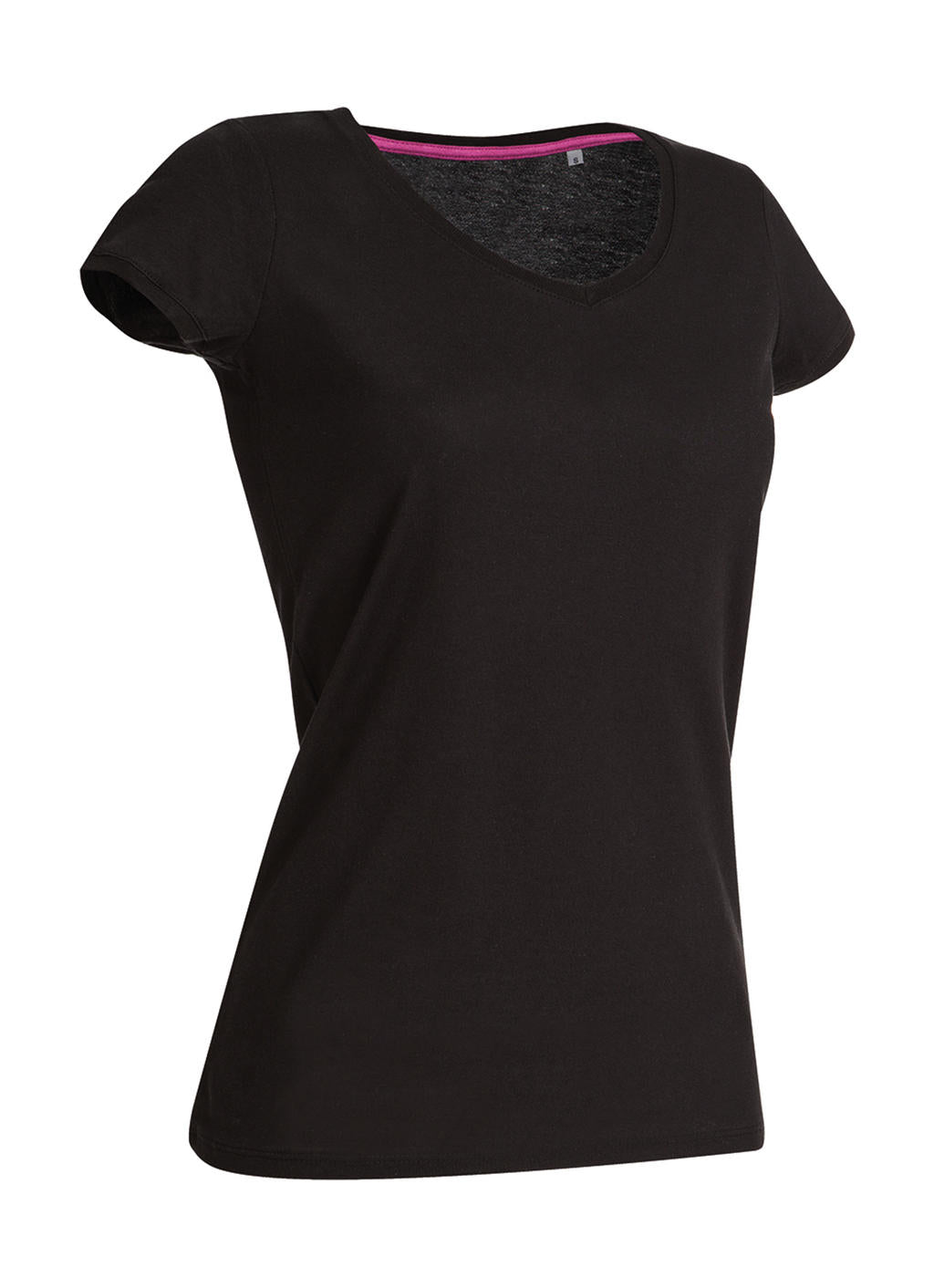 Stedman Damen Shirt V-Neck V-Ausschnitt Basic T-Shirt T Shirt kurzarm