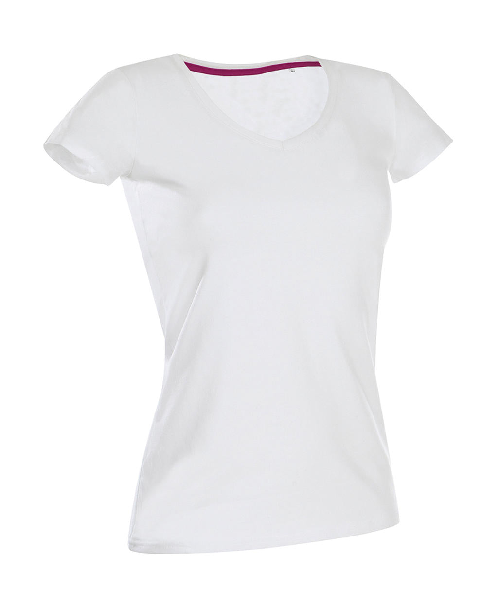 Stedman Damen V-Shirt Basic T-Shirt Shirt T Shirt kurzarm V-Ausschnitt