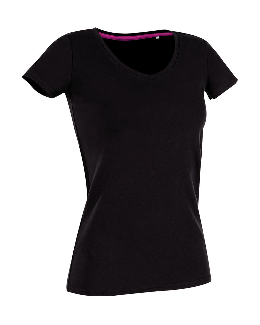 Stedman Damen V-Shirt Basic T-Shirt Shirt T Shirt kurzarm V-Ausschnitt