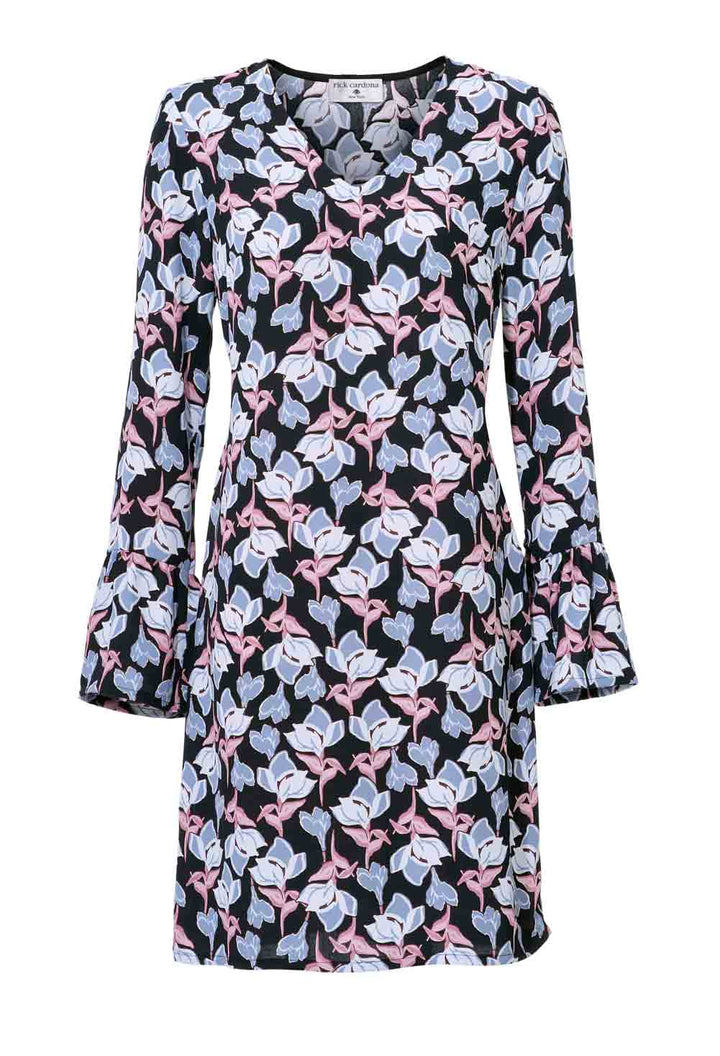 Rick Cardona Damen Designer-Druckkleid, bunt