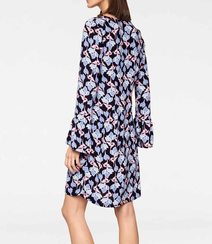 Rick Cardona Damen Designer-Druckkleid, bunt