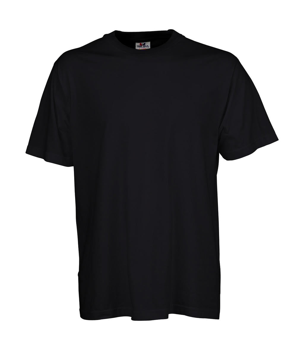 Tee Jays Herren T-Shirt Basic Rundhalsshirt Tee Shirt TShirt Kurzarm