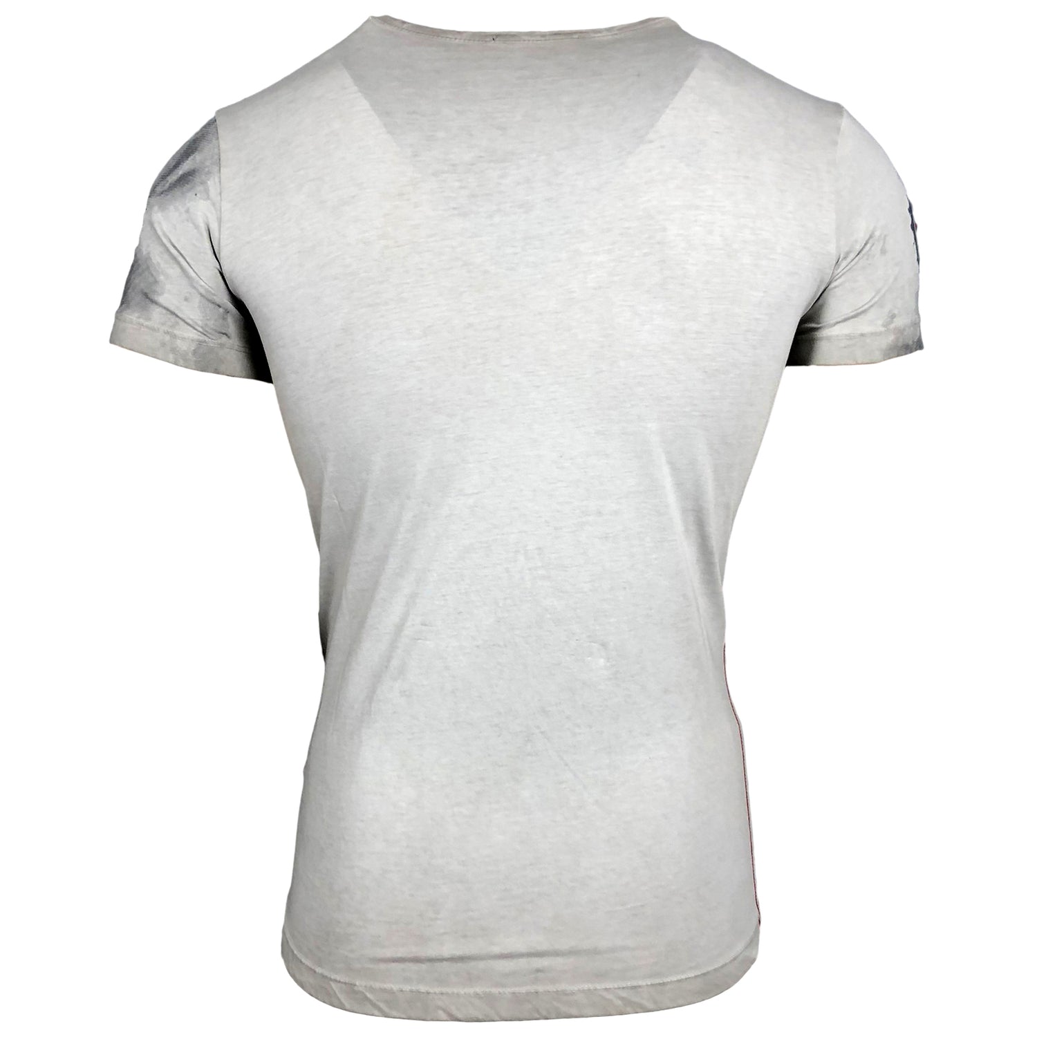 Rusty Neal Batik Herren T-Shirt No Mercy mit Front Logo Print Kurzarm