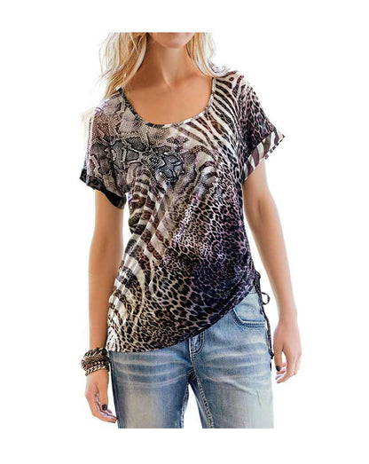 Rick Cardona Designer-Shirt, bunt