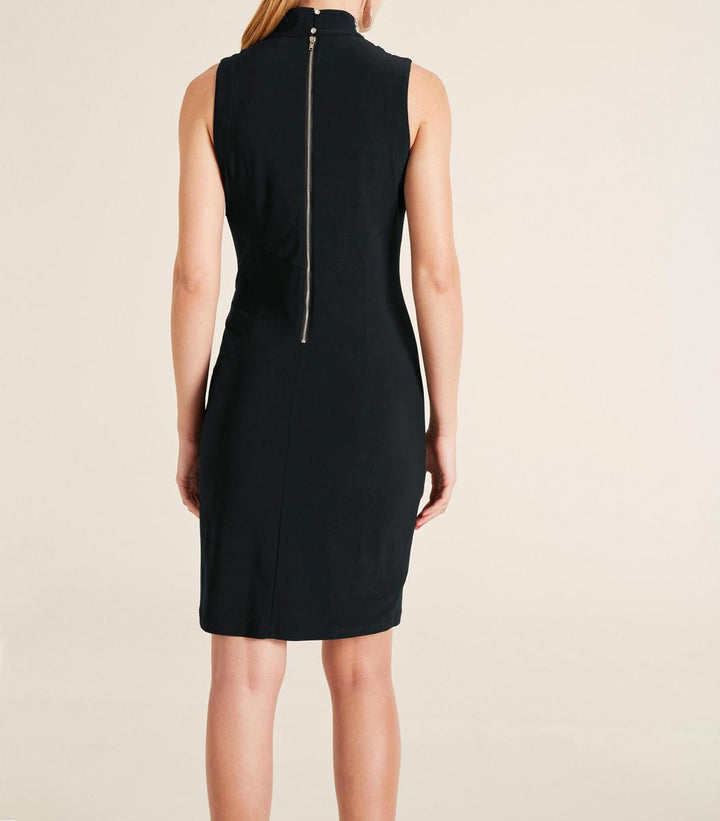 Ashley Brooke Damen Designer-Kleid mit Strass, schwarz
