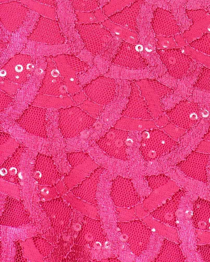 Select By Hermann Lange Damen Designer-Tunika mit Pailletten, pink