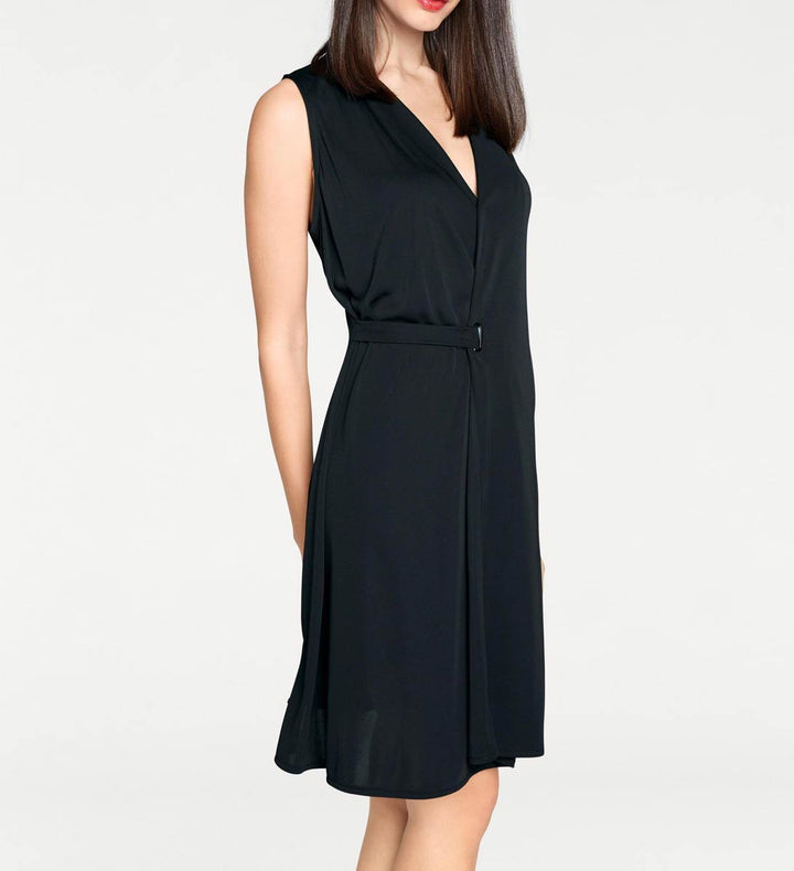 Rick Cardona Damen Designer-Kleid, schwarz
