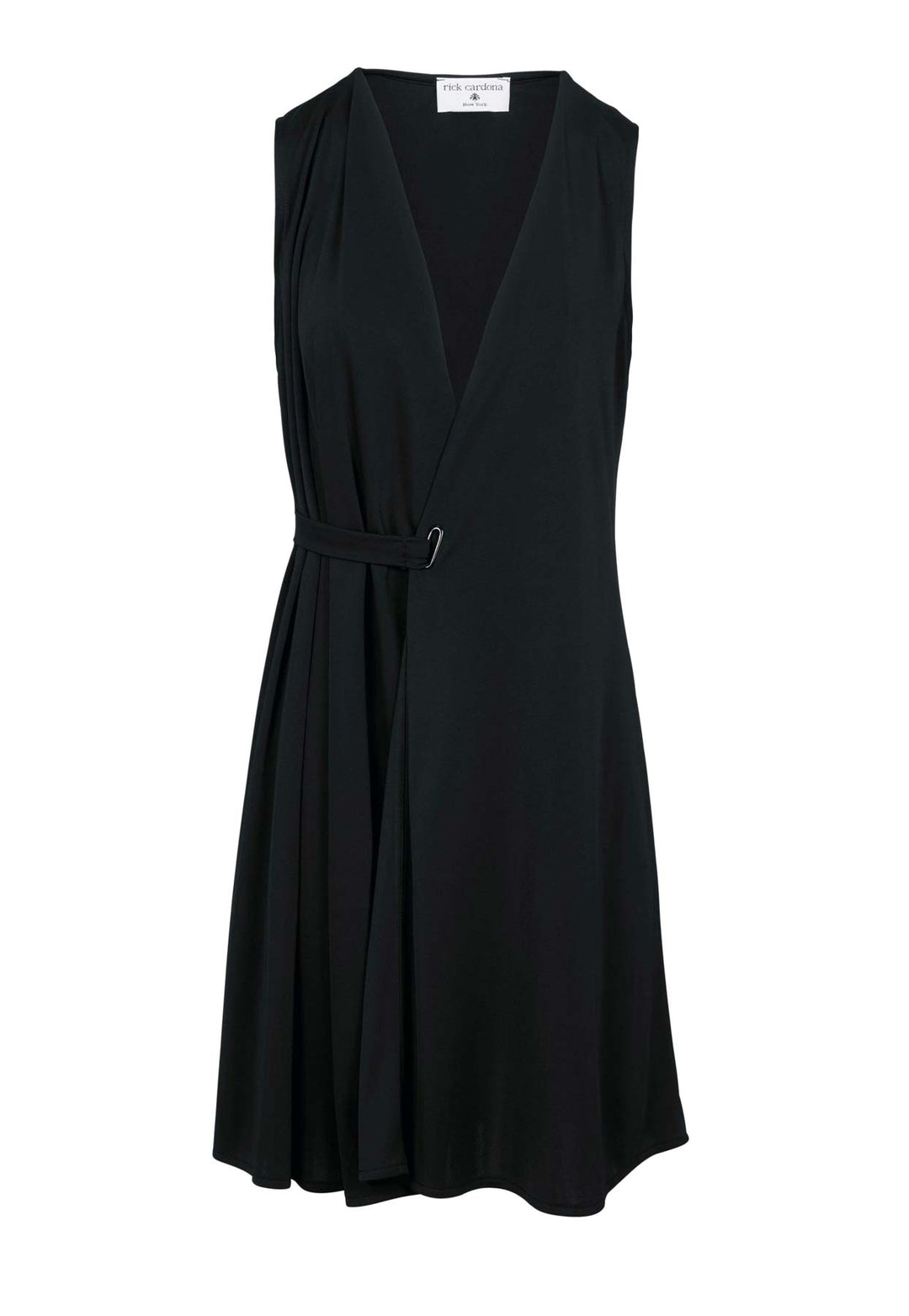 Rick Cardona Damen Designer-Kleid, schwarz