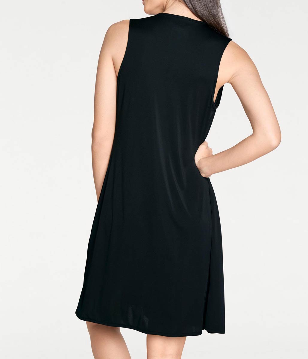 Rick Cardona Damen Designer-Kleid, schwarz