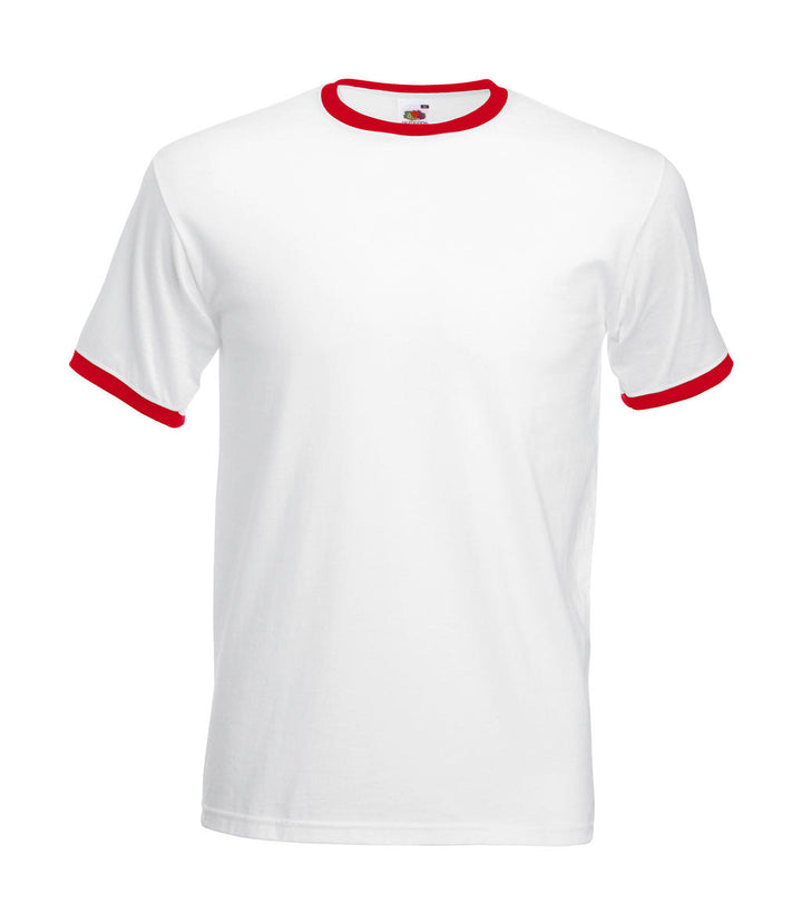 Fruit of the Loom Herren Ringer T-Shirt