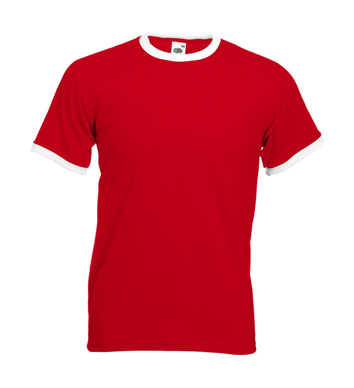 Fruit of the Loom Herren Ringer T-Shirt