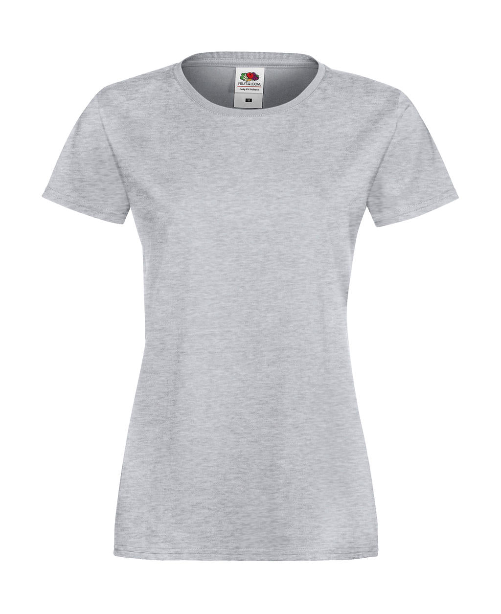 Fruit of the Loom Damen Shirt Basic Rundhals T-Shirt Kurzarm