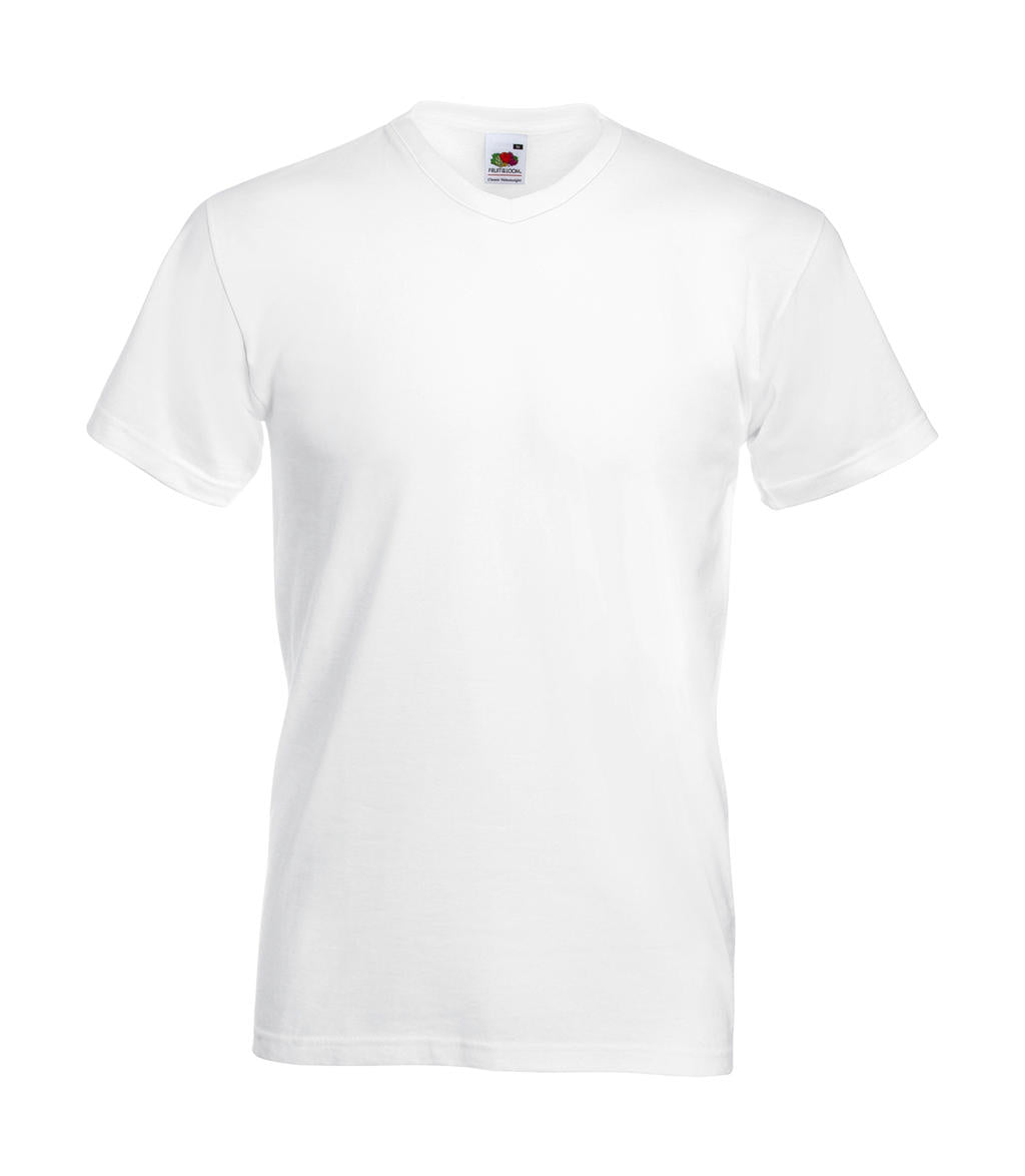 Fruit of the Loom Herren V-Ausschnitt T-Shirt Basic V-Neck Shirt Basic Tee Shirt