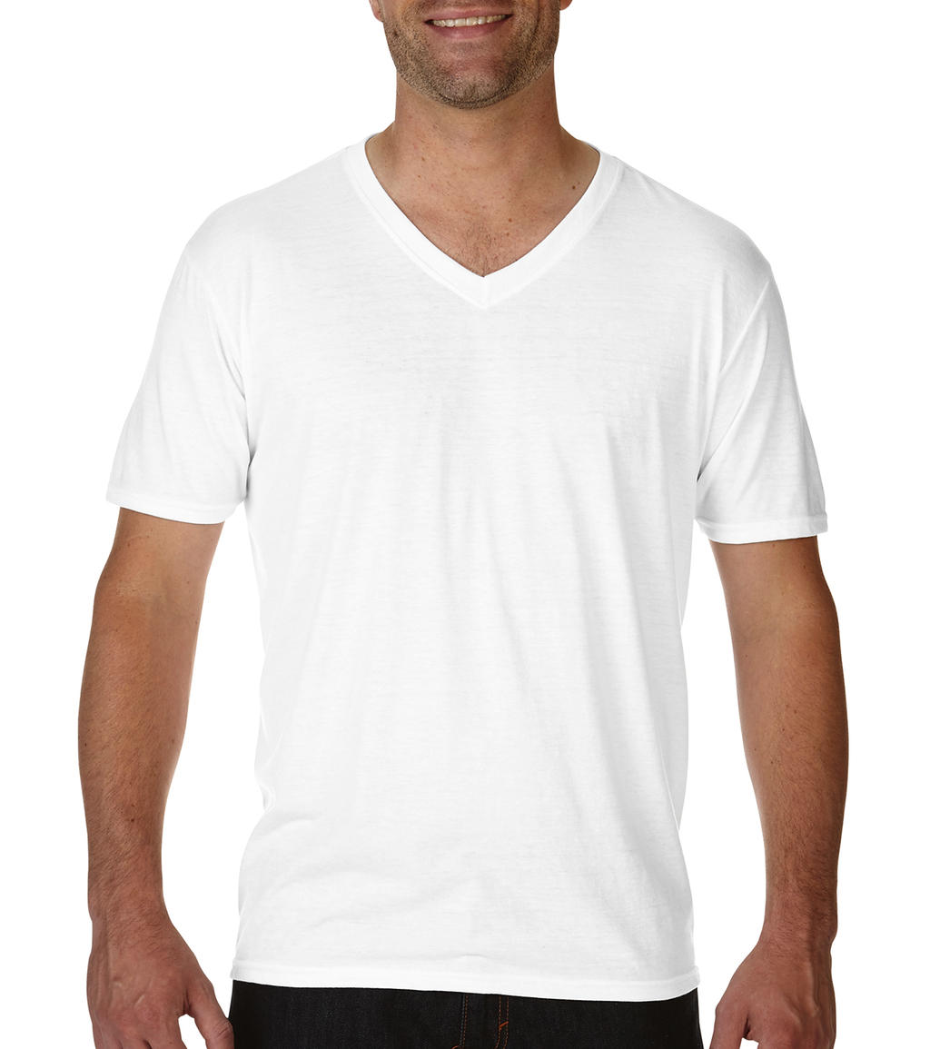 Anvil Adult Tri-Blend V-Neck Herren T-Shirt
