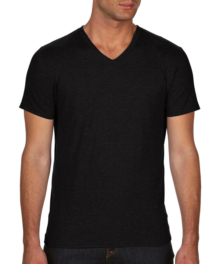 Anvil Adult Tri-Blend V-Neck Herren T-Shirt