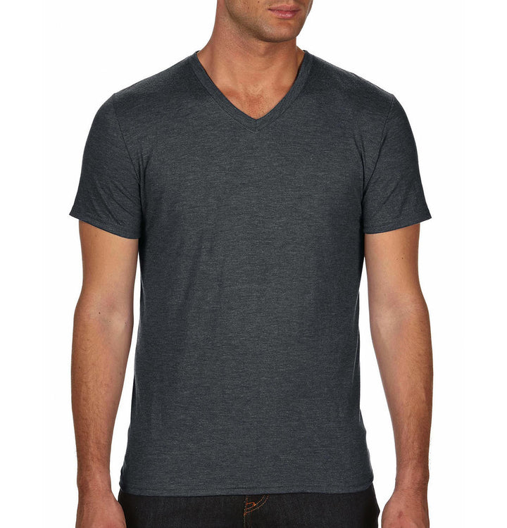 Anvil Adult Tri-Blend V-Neck Herren T-Shirt