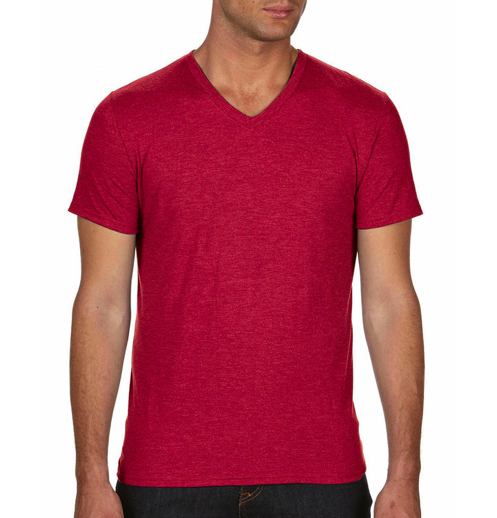 Anvil Adult Tri-Blend V-Neck Herren T-Shirt