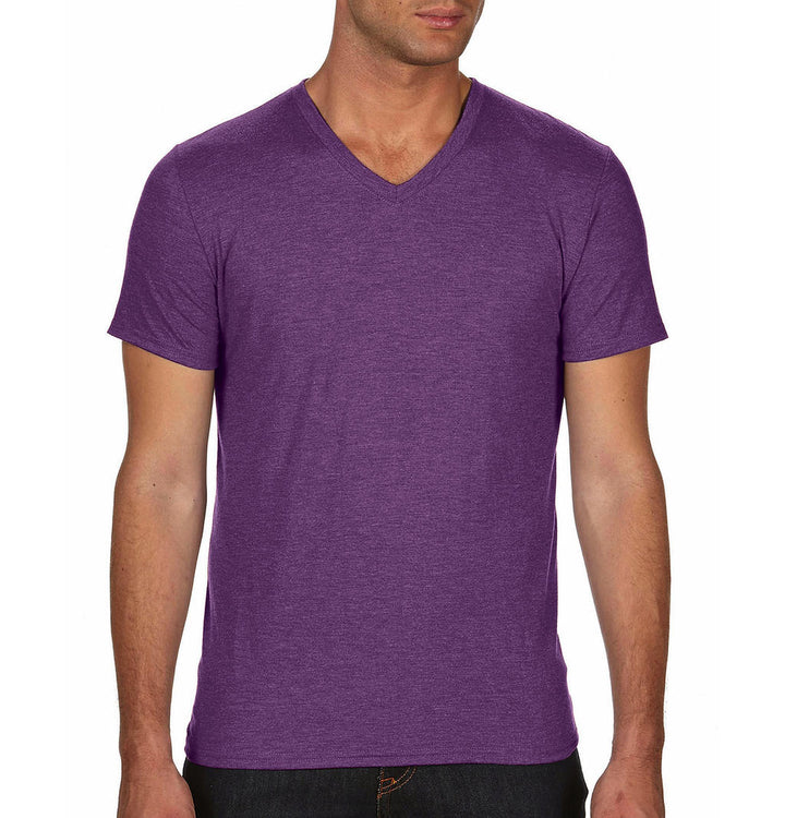 Anvil Adult Tri-Blend V-Neck Herren T-Shirt