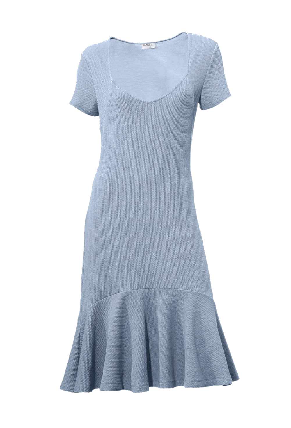 CLASS INTERNATIONAL Damen Bodyforming-Kleid, hellblau